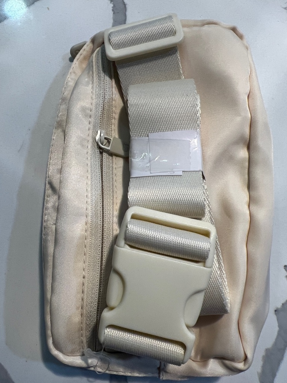 GAP Cream Zipper Organizer Pouch